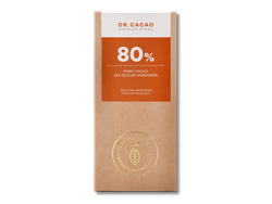 80% Cacao Sin Azúcar Agregada