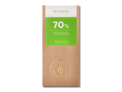 70% Cacao con Azúcar Orgánico (50g)