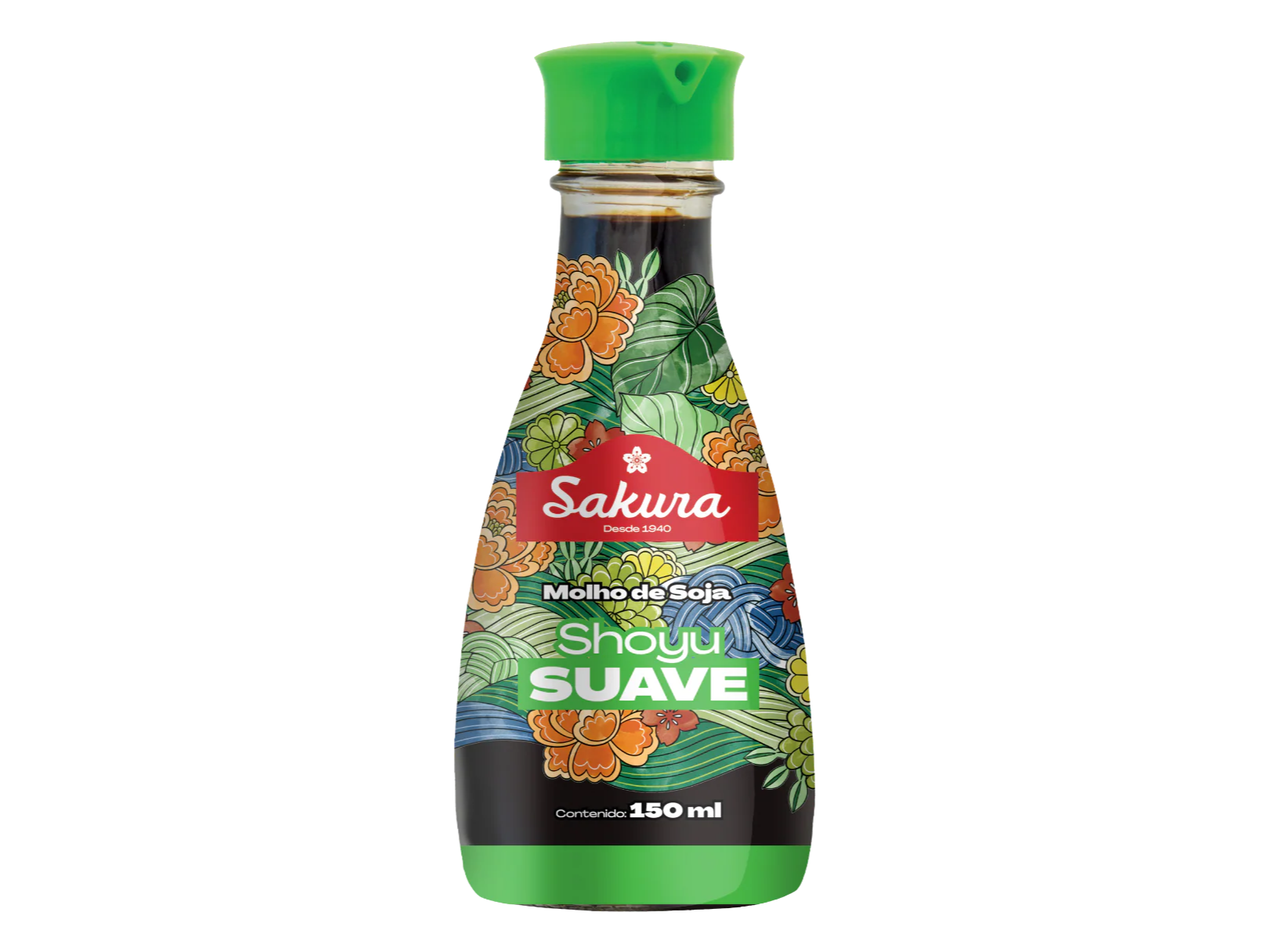 Salsa De Soja Premium Bajo Sodio Sakura 150 Ml.