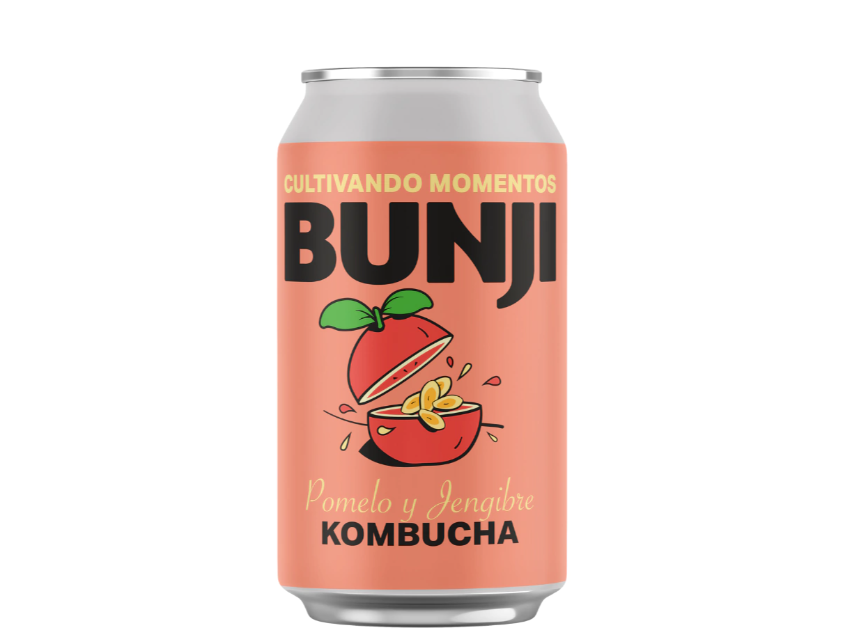 Kombucha Pomelo y Jengibre - Bunji