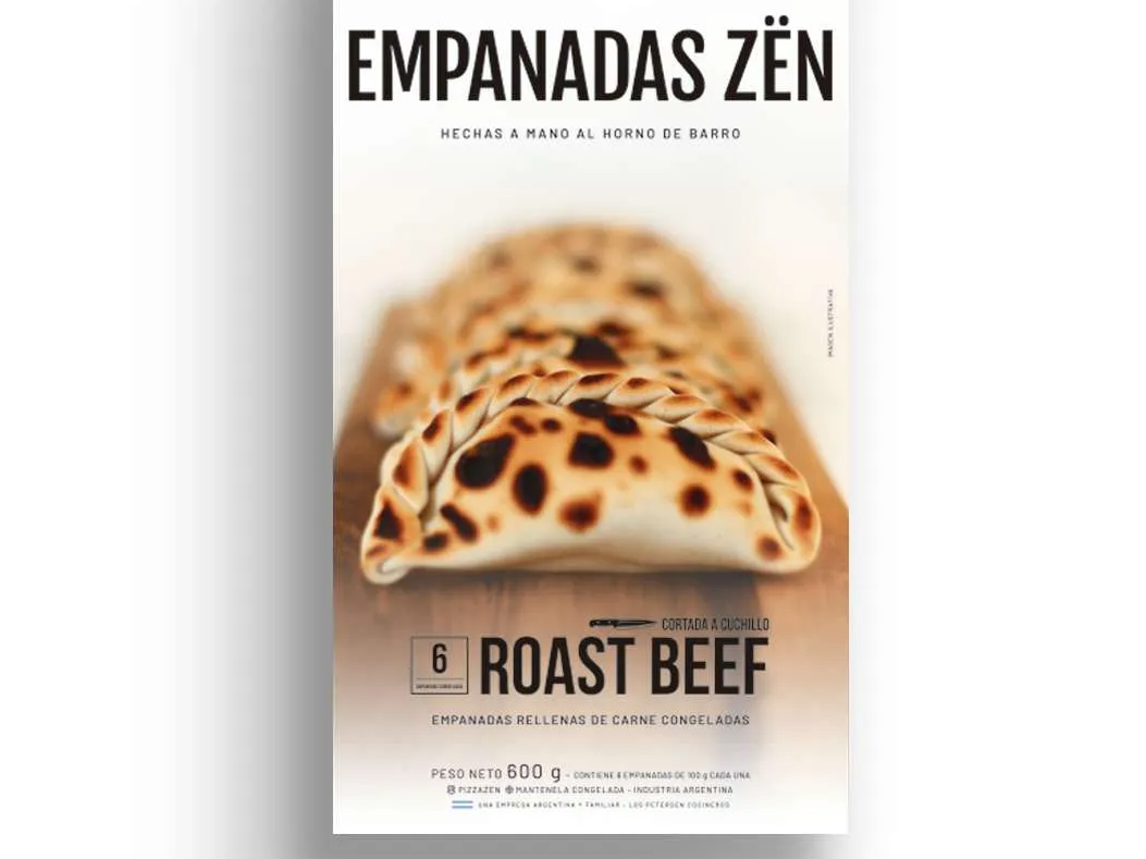 EMPANADA ROAST BEEF CORTADA A CUCHILLO