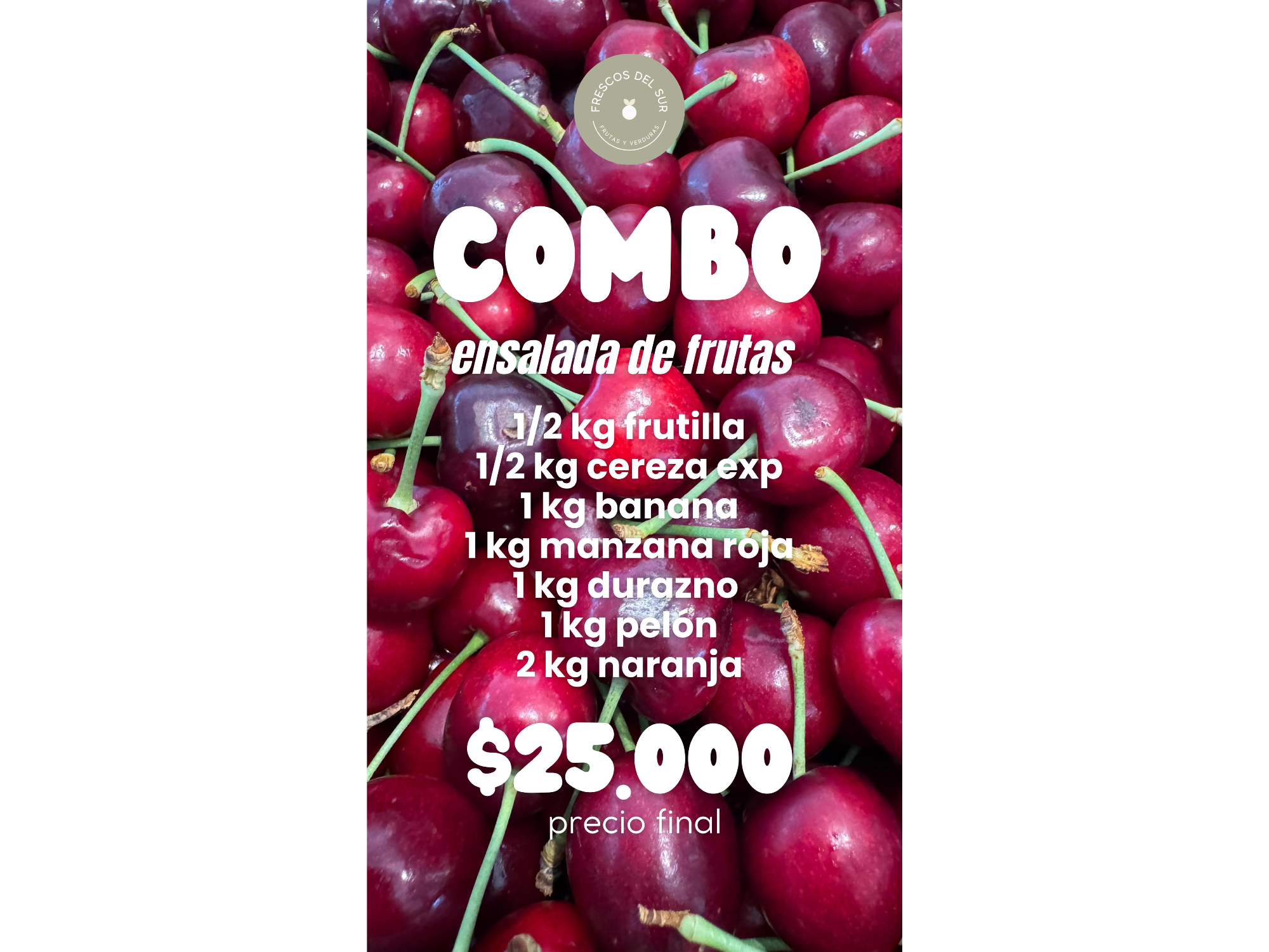 COMBO ENSALADA DE FRUTA