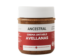 Pasta untable de avellanas