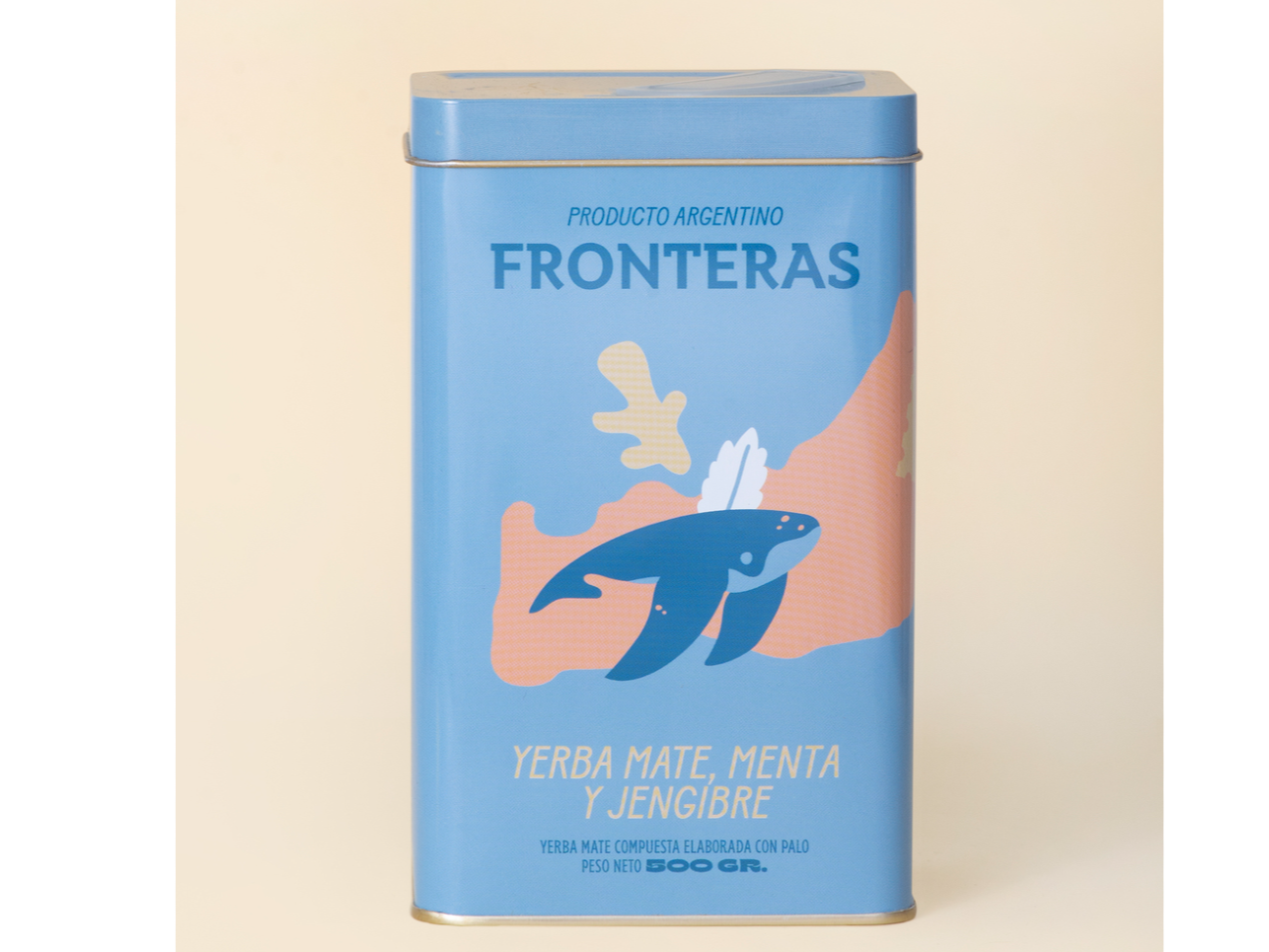 Yerba mate, menta y jengibre