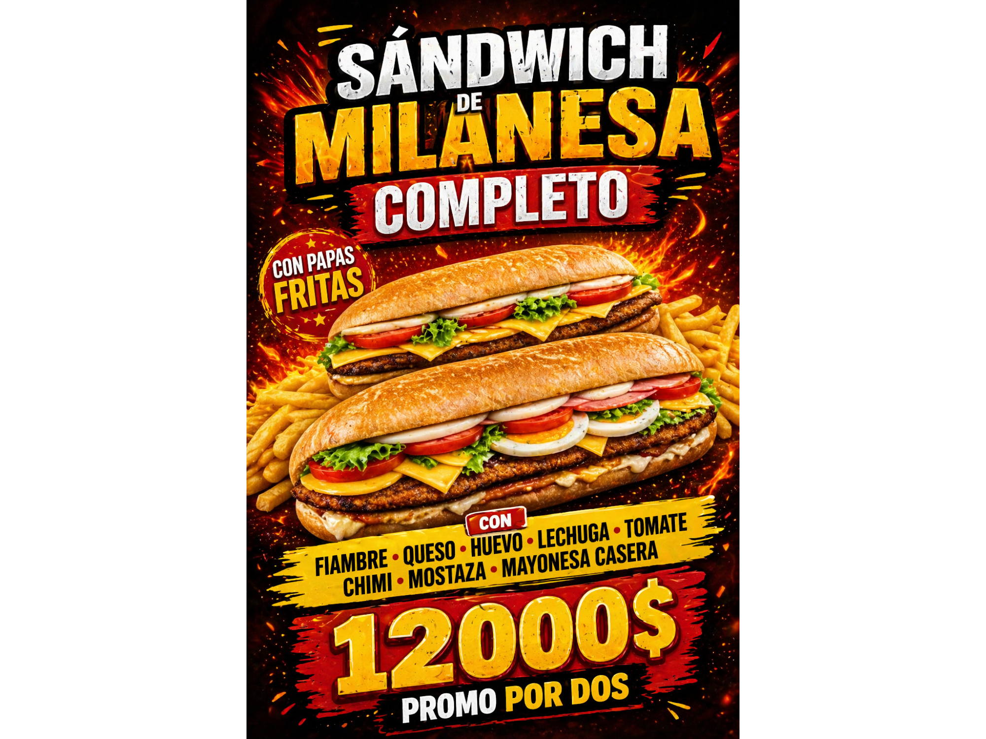 Milanesa promo