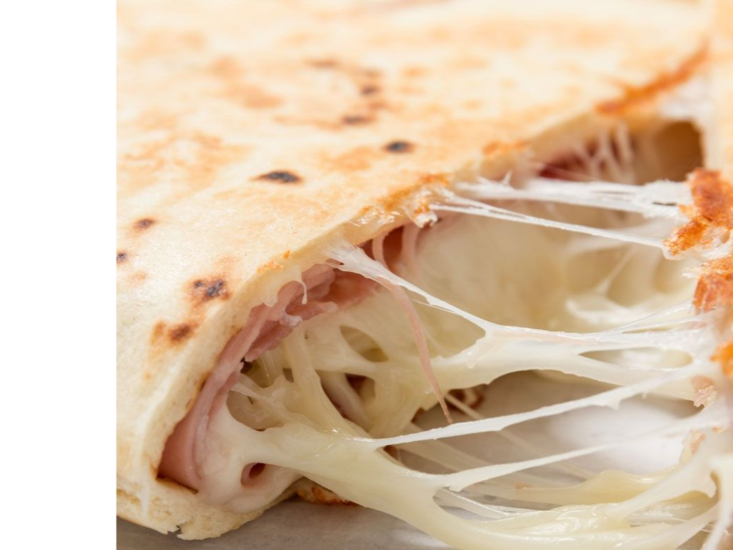 Quesadilla de queso y fiambre