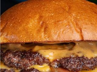 Blue burger