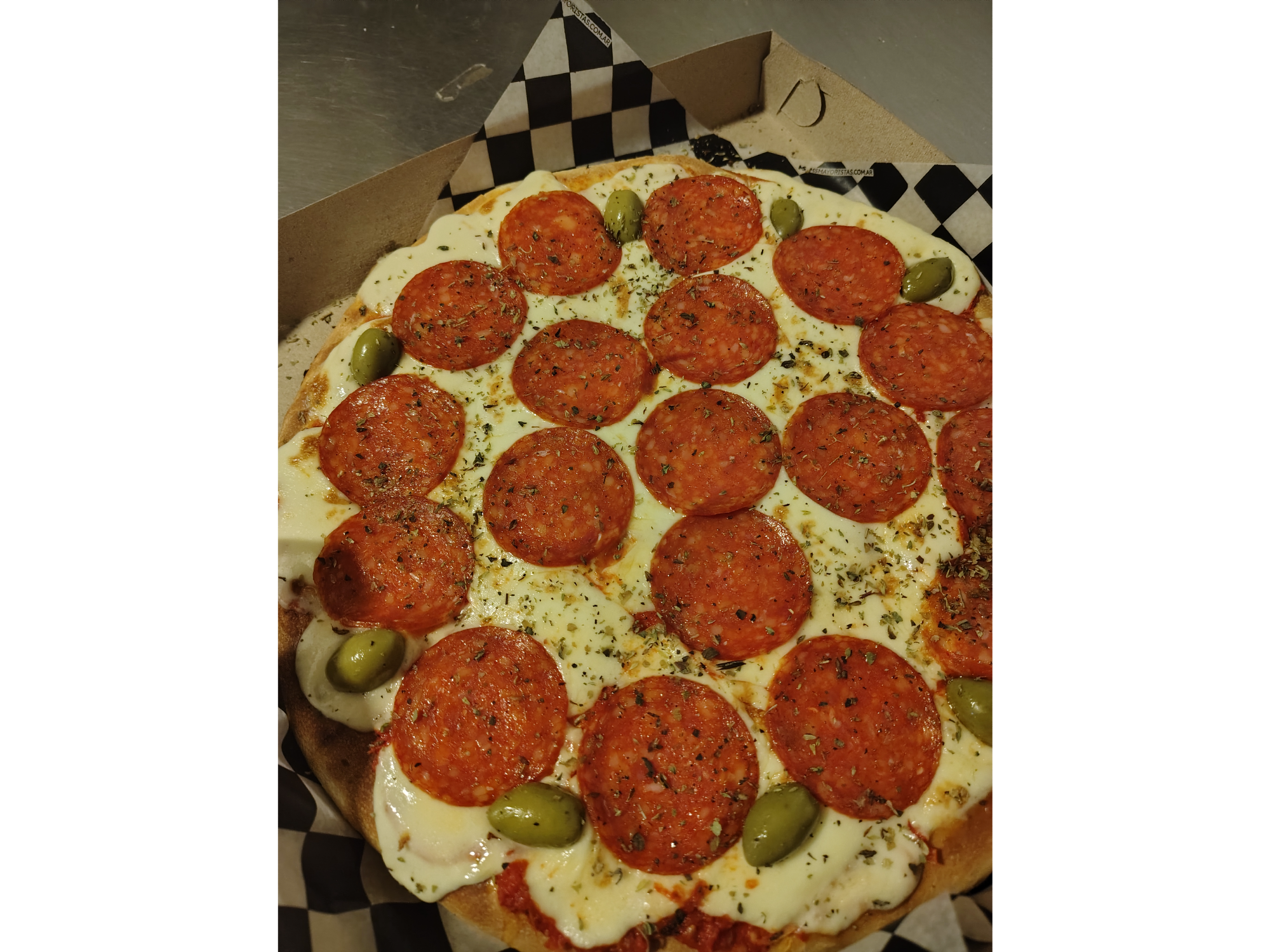 Pizza calabresa