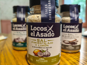 SAL LIMON, AJO Y PIMIENTA 150GR de Tienda locos por el asado