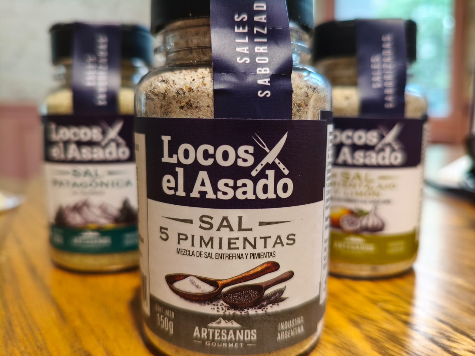 SAL 5 PIMIENTAS 150GR de Tienda locos por el asado