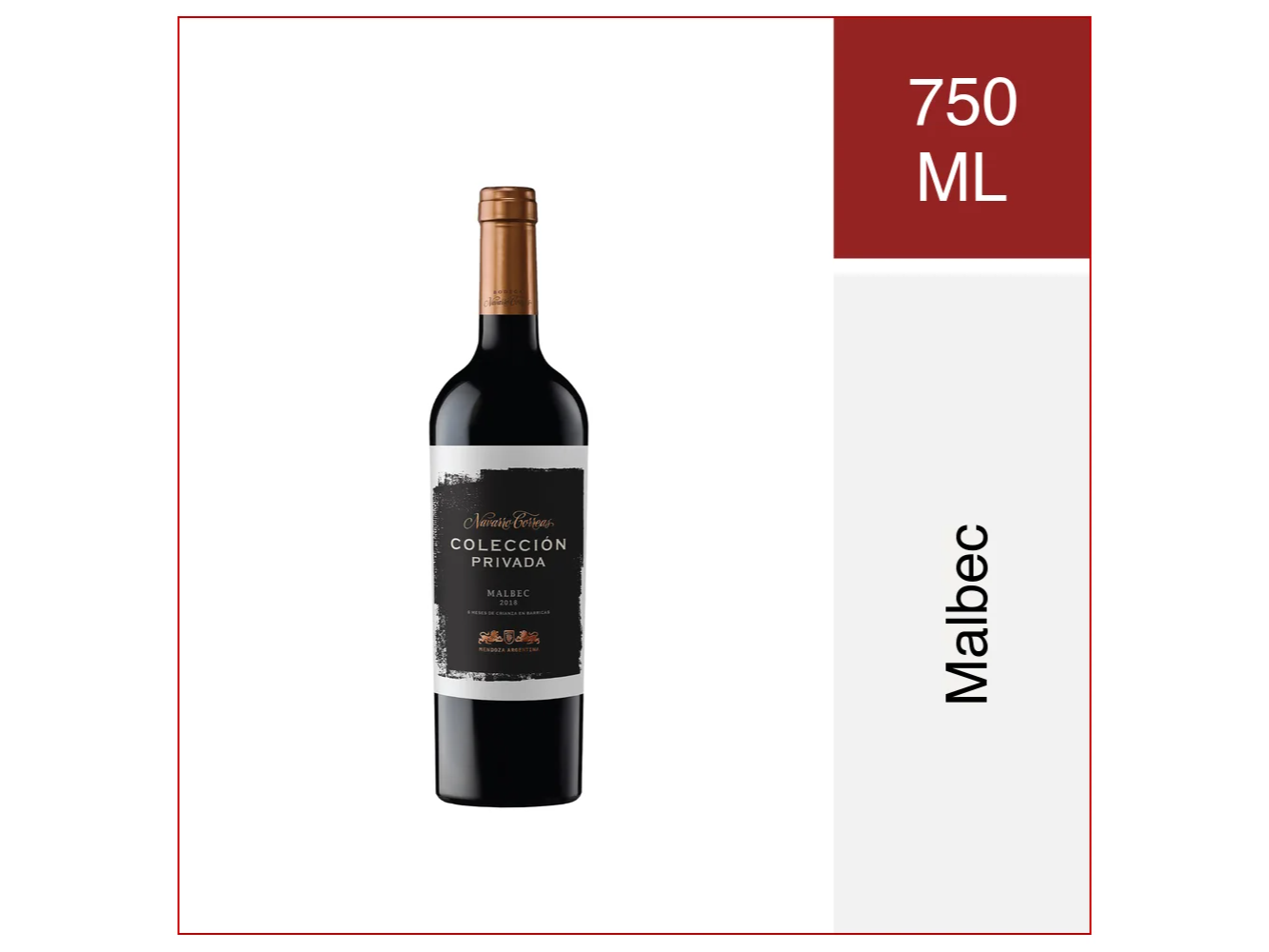 MALBEC COLECCION PRIVADA 750ML