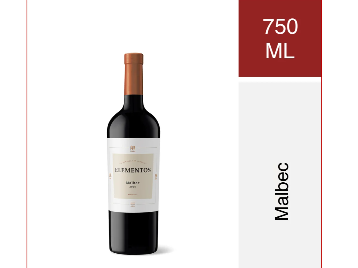 MALBEC ELEMENTOS 750ML