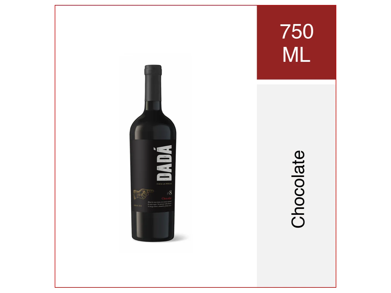 MALBEC DADA N8 CHOCOLATE 750ML