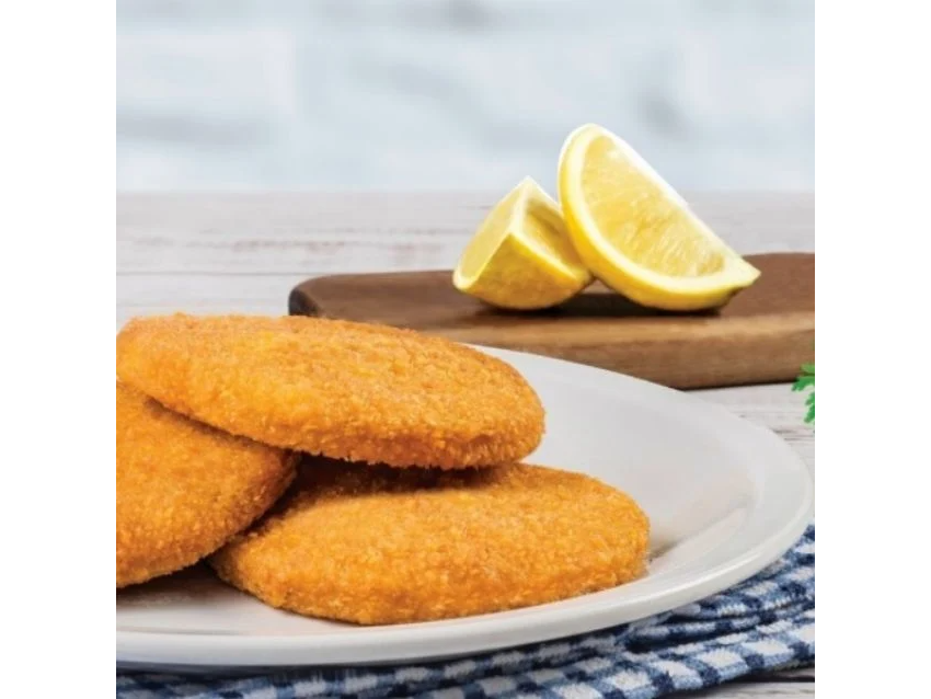 MEDALLON DE MERLUZA CON JAMON Y QUESO