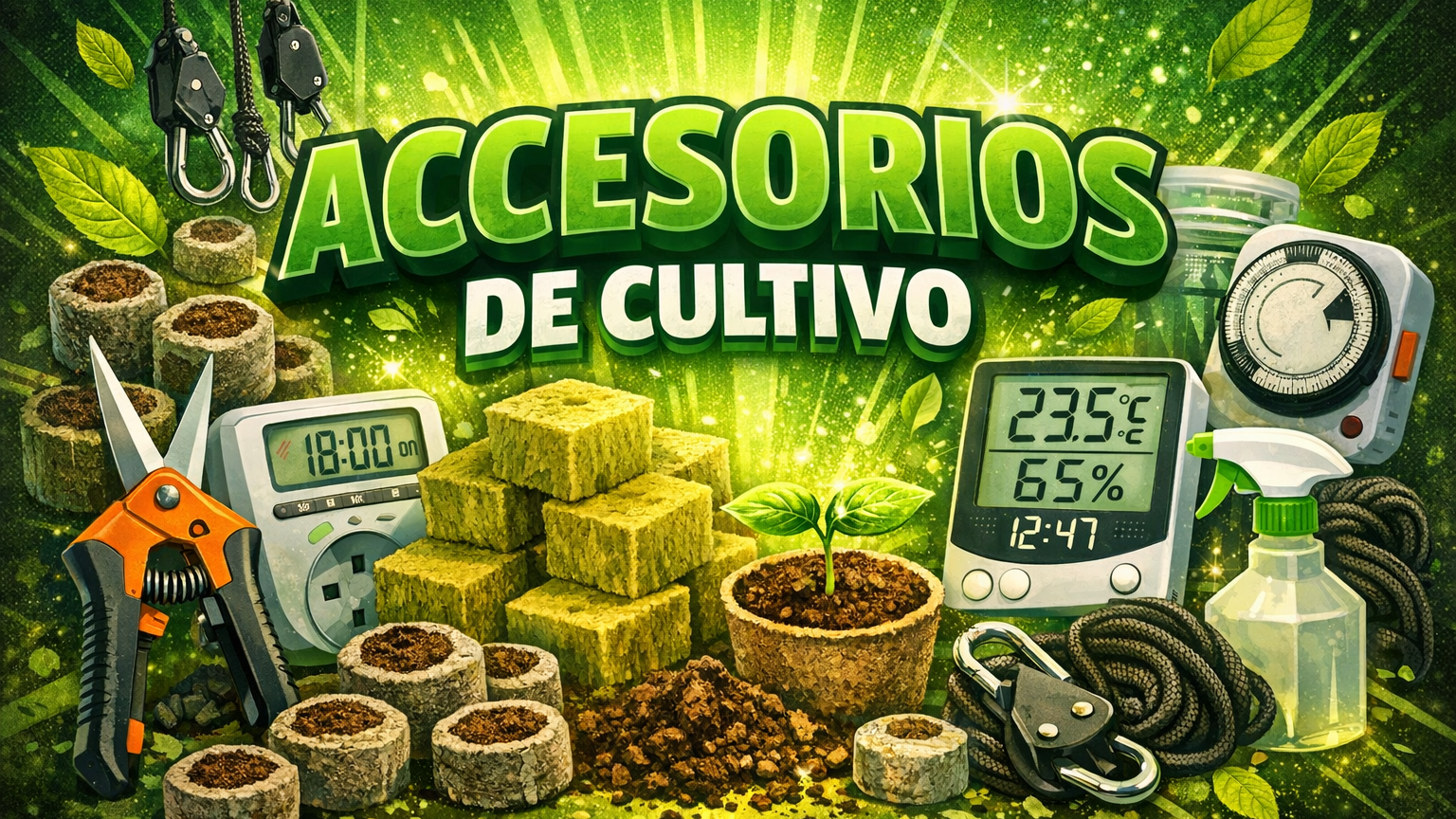 ACCESORIOS DE CULTIVO