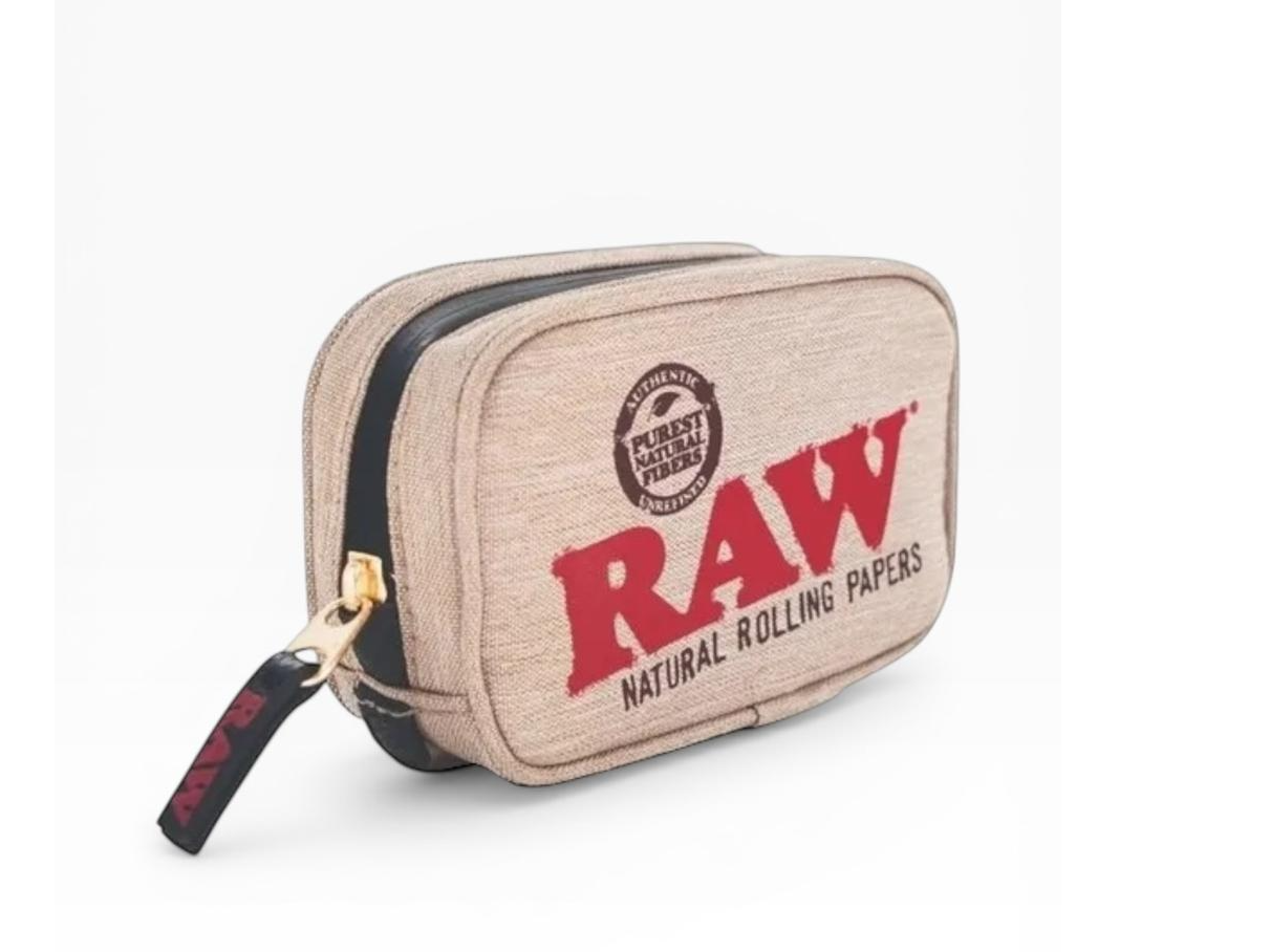 RAW Smokers Pouch Beige - Large (Neceser) (PEDIDO)