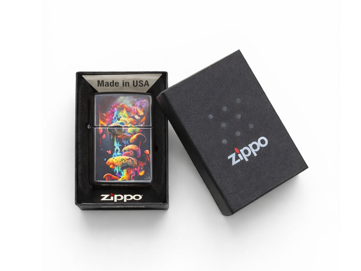 Zippo Psychedelic Mushrooms