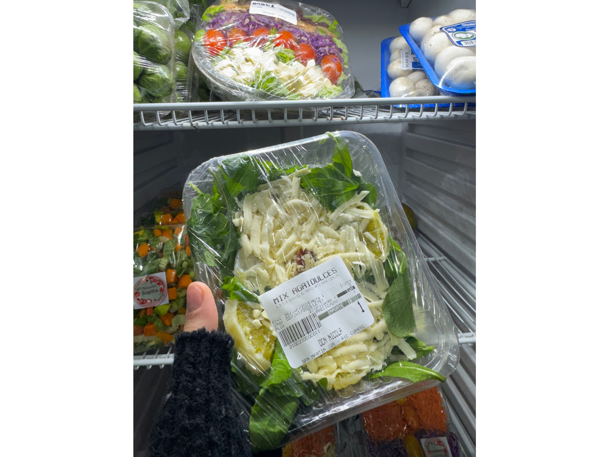 ensalada agridulce