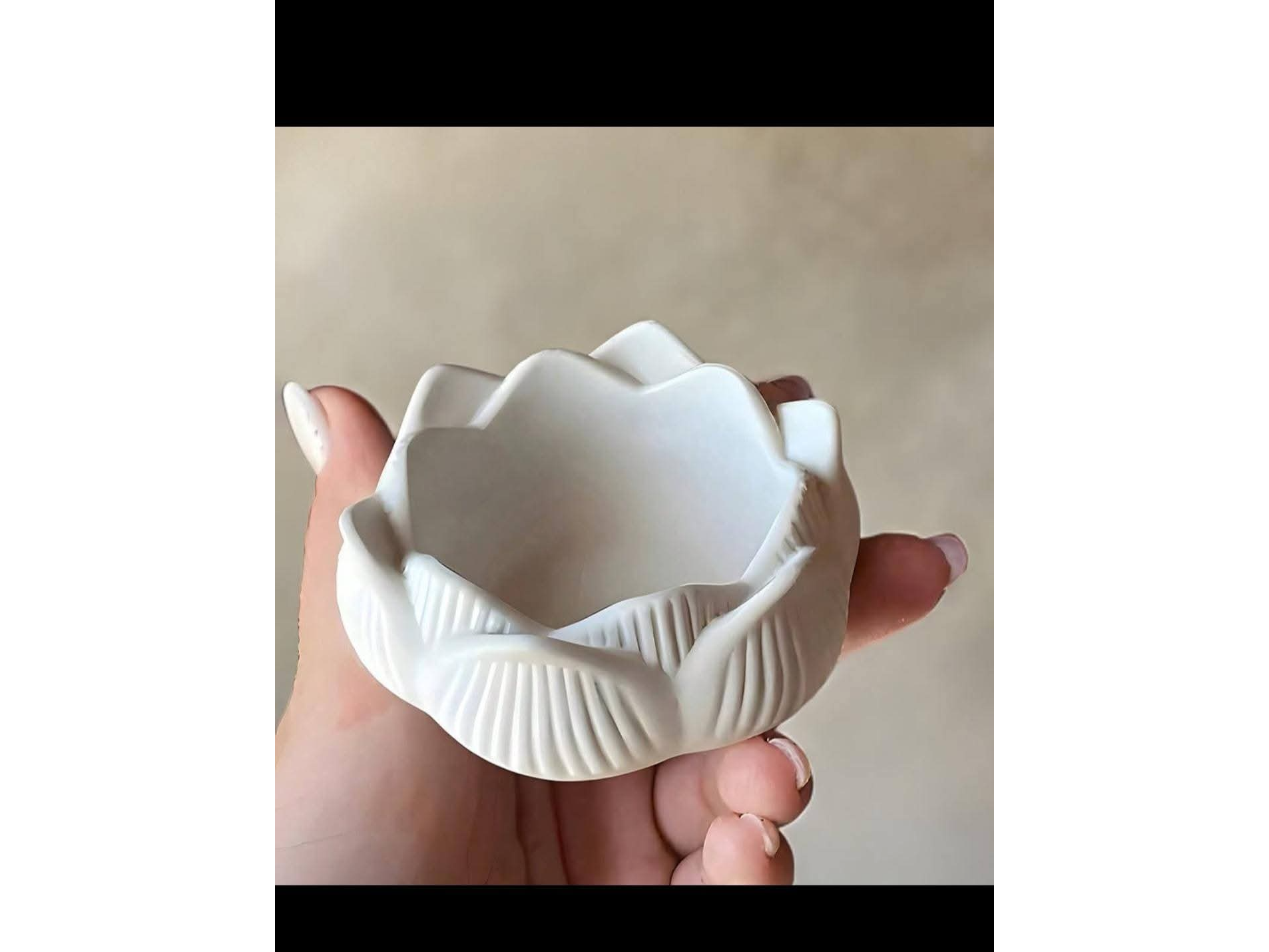 Piezas de yeso crudo