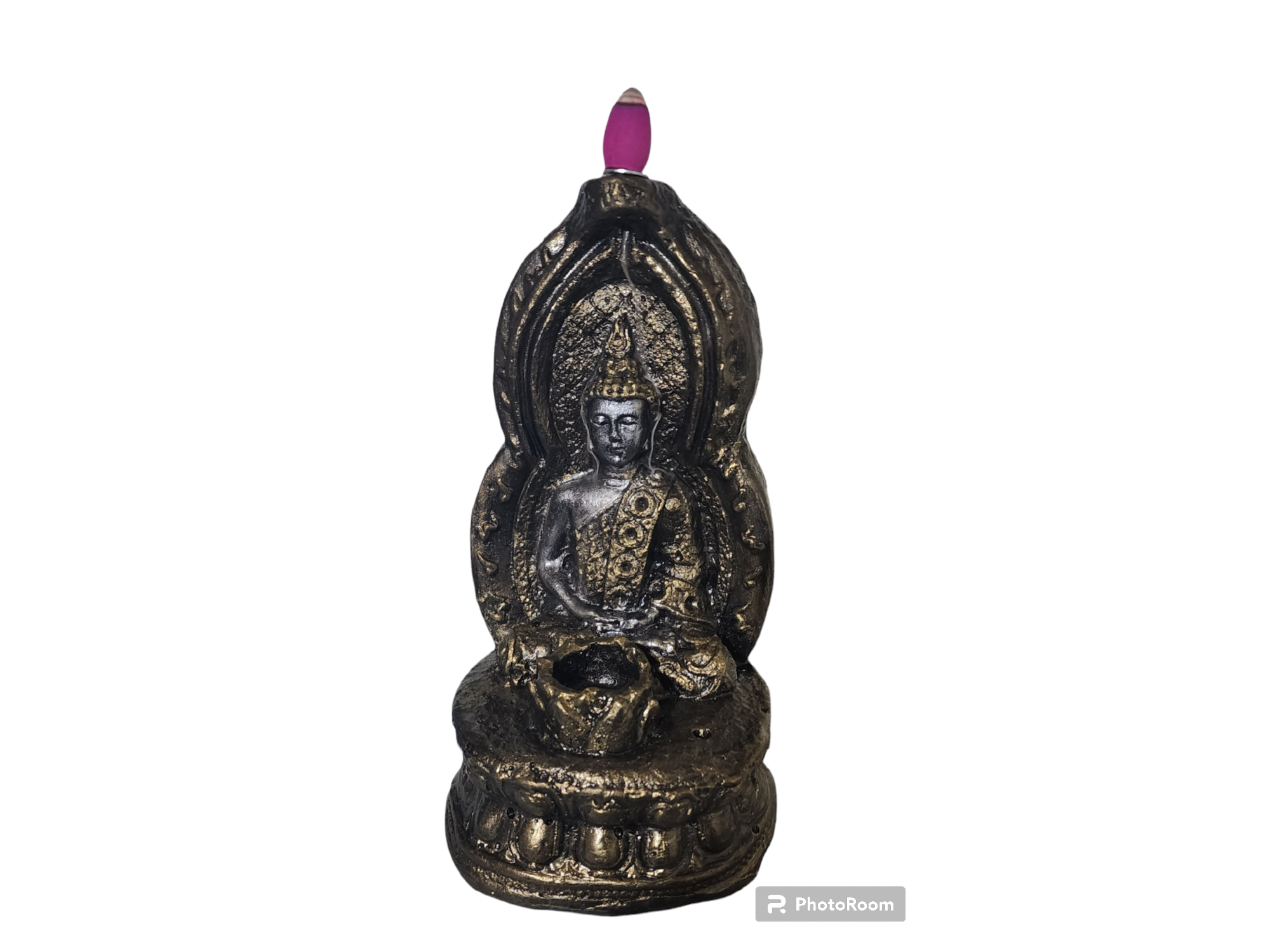 Buda altar con porta vela