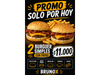 2 BURGUER SIMPLES + PAPAS