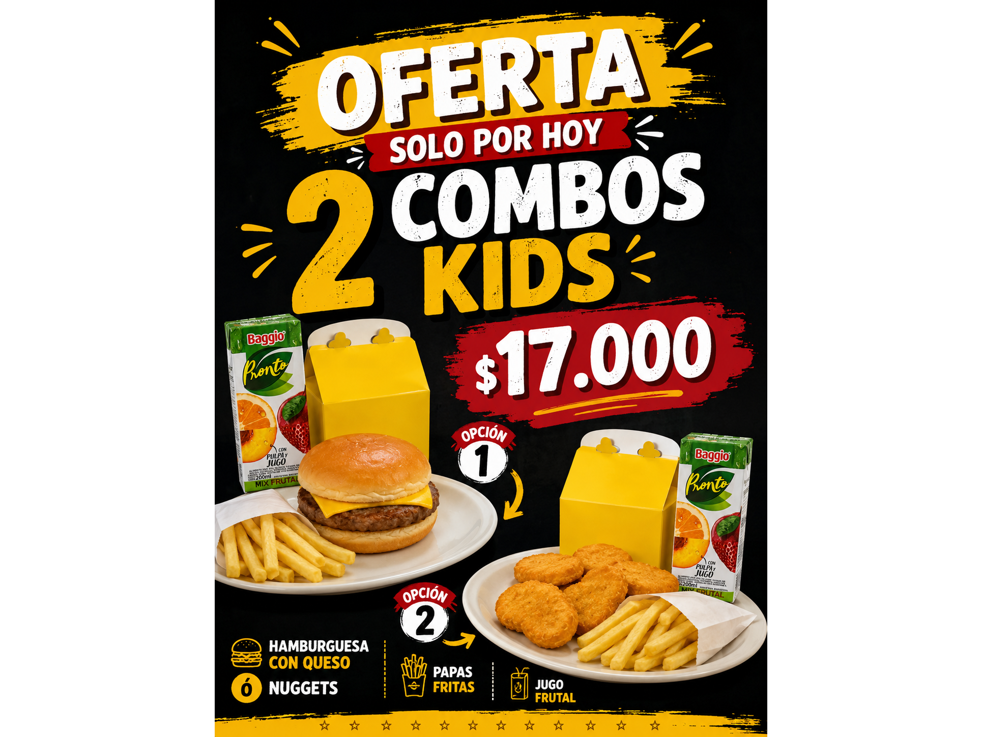 2 COMBOS KIDS