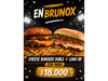 Cheese burguer + Lomo BR + PAPAS
