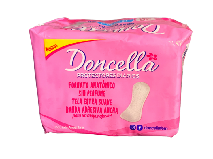 Protectores "Doncellas" S/Perfume Rosada x20