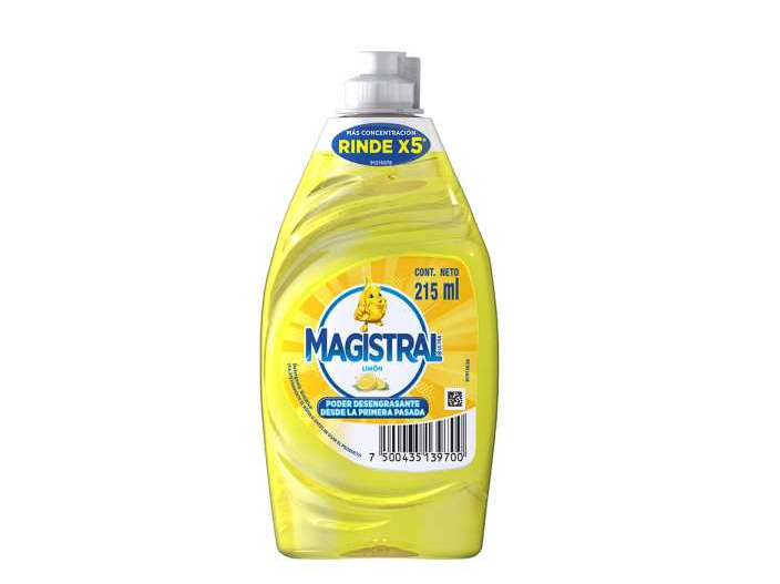 Detergente "Magistral" limon 215ML
