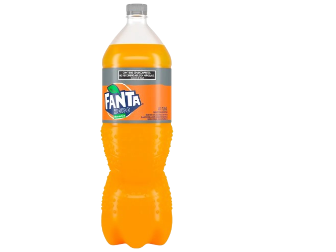 Gaseosa "Fanta" Zero x 1,5L