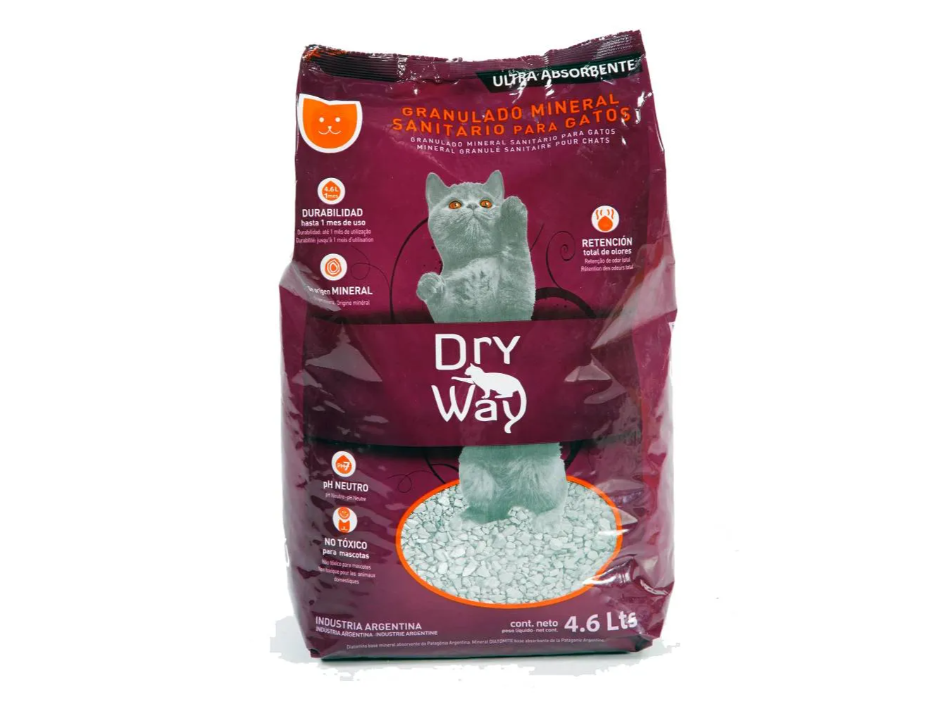 Piedras Sanitarias "Dry Way" 4.6LTS