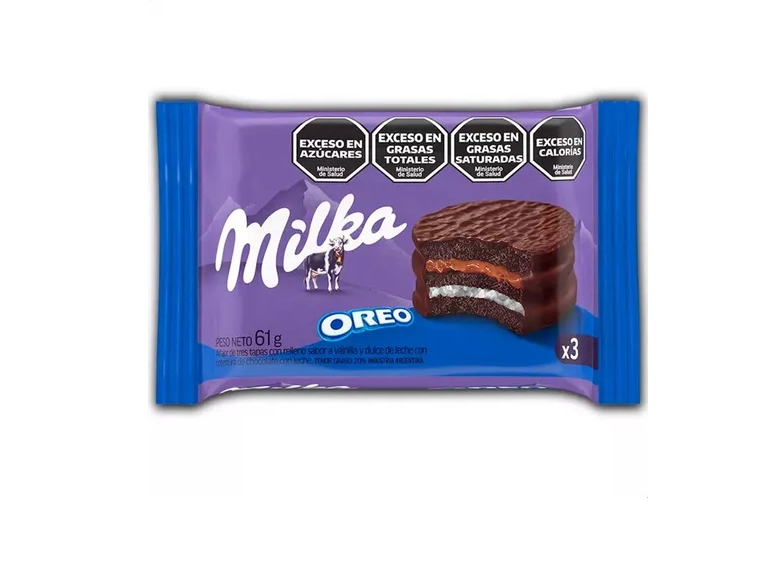 Alfajor "Milka " Oreo Triple 61gs