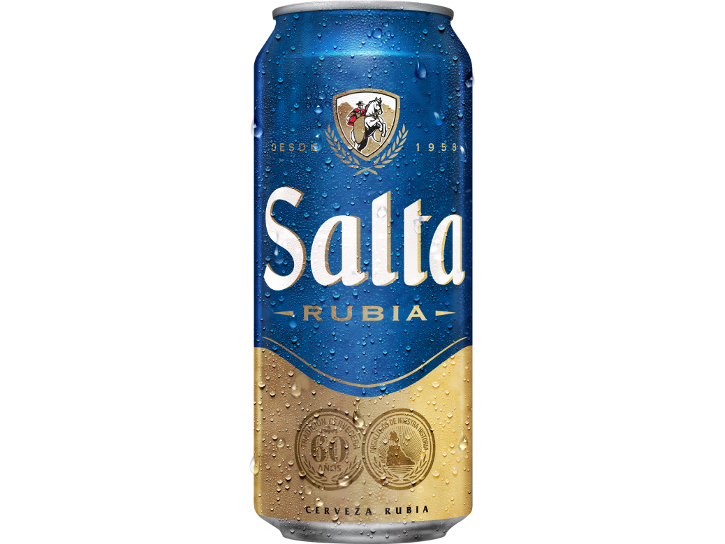 Cerveza "Salta" Rubia Lata 473cc
