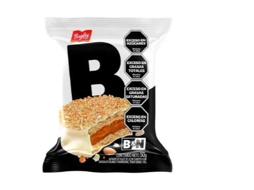 Alfajor "B&N" Blanco X3