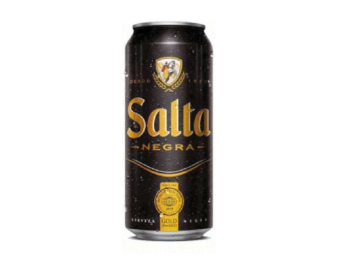 Cerveza "Salta" Negra Lata 473cc