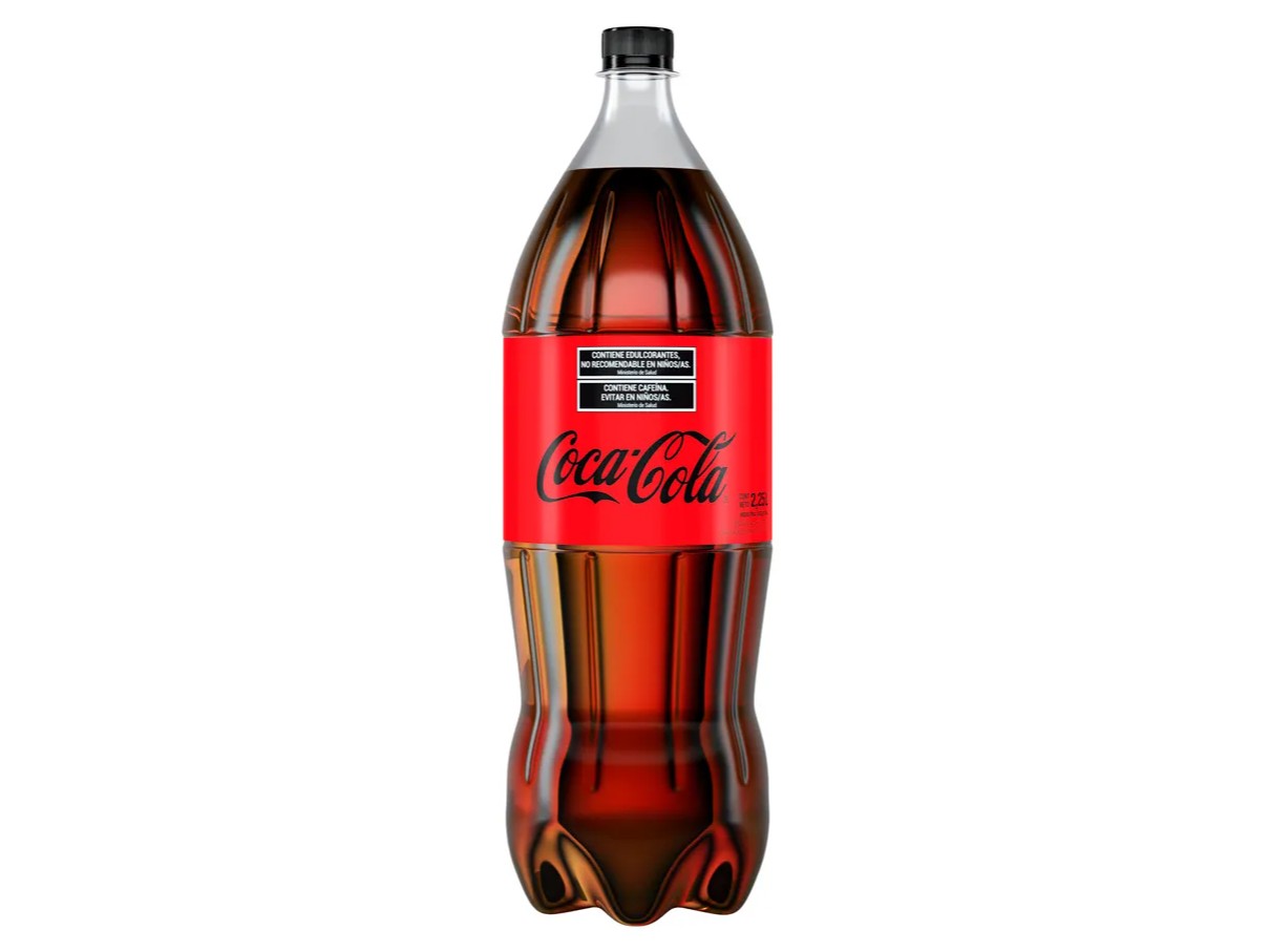 Gaseosa "Coca Cola" Zero x 2,25L