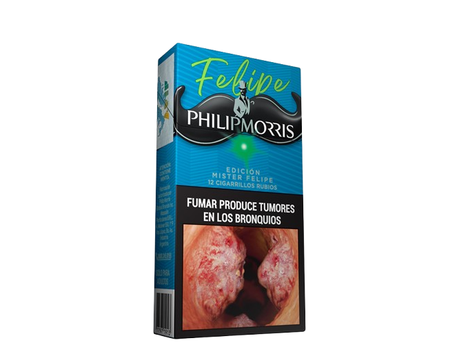 Cigarrillo "Philip Morris" Blue Spin Box 12