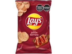 Papas Fritas Sabor Jamon Serrano "Lays" x 77G