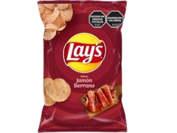 Papas Fritas Sabor Jamon Serrano "Lays" x 77G