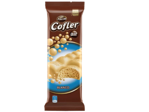 Chocolate "Cofler" Air Blanco 55G
