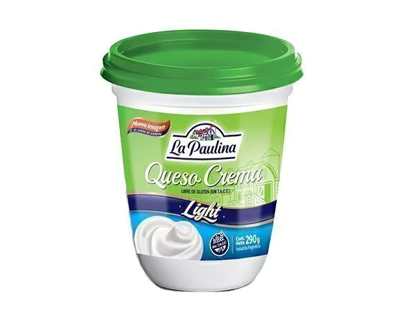 Queso Crema "La Paulina" Light 290Grs
