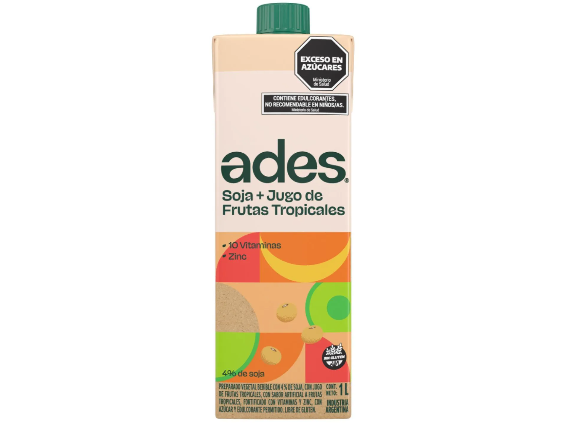 Jugo Frutas Tropicales "Ades" x 1L