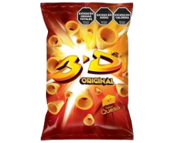 Conitos "3D" Original Sabor Queso x 143G