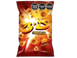 Conitos "3D" Original Sabor Queso x 143G