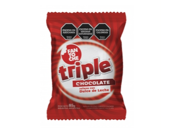 Alfajor "Fantoche" Negro x3