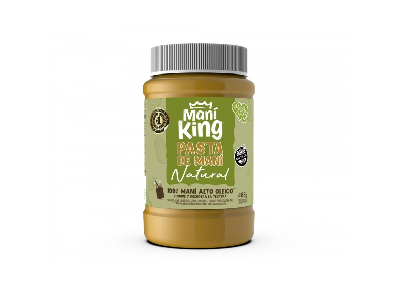 Pasta De Mani Natural "Mani King" x 485G