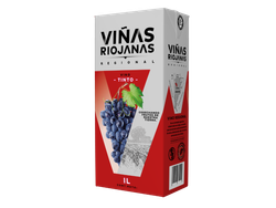 Vino Tinto Tetra "Viñas Riojanas x 1L