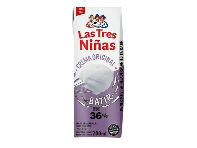 Crema P/Batir "Las Tres Niñas" x 200G