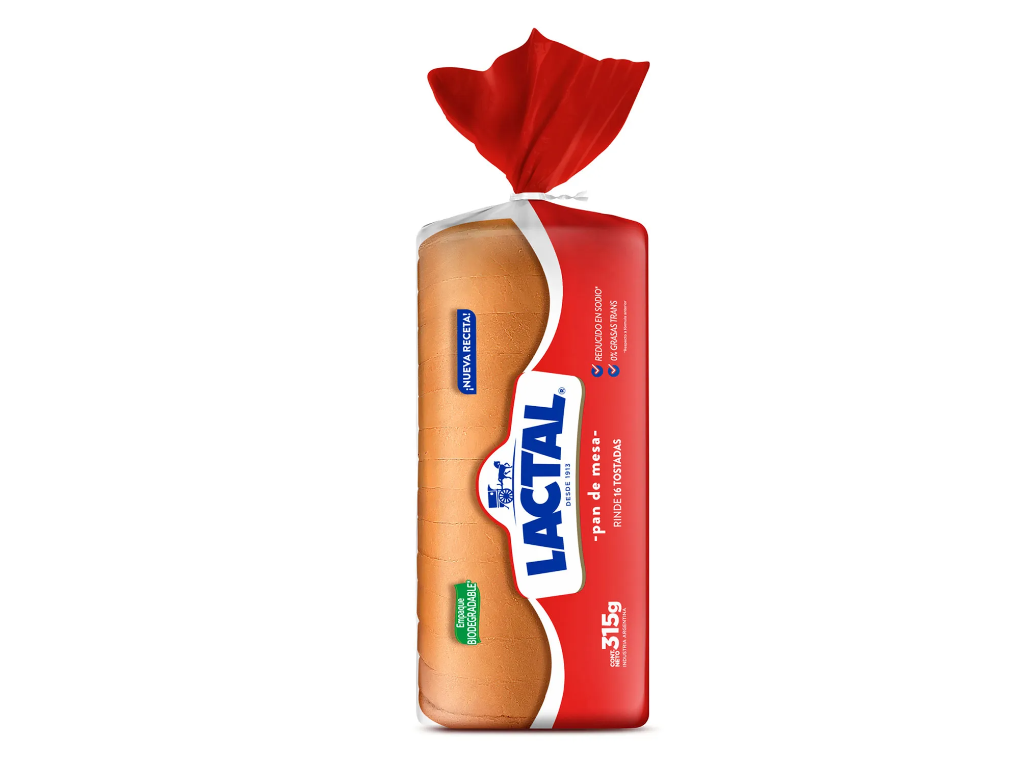 Pan De Mesa Comun "Lactal" x 315G