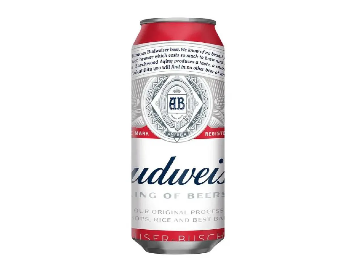 Cerveza "Budweiser" Lata 473cc